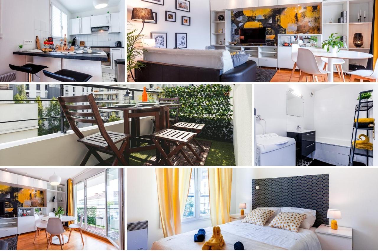 Anja - Top Hote Paris - 6 Personnes Balcon Parking سان دوني المظهر الخارجي الصورة