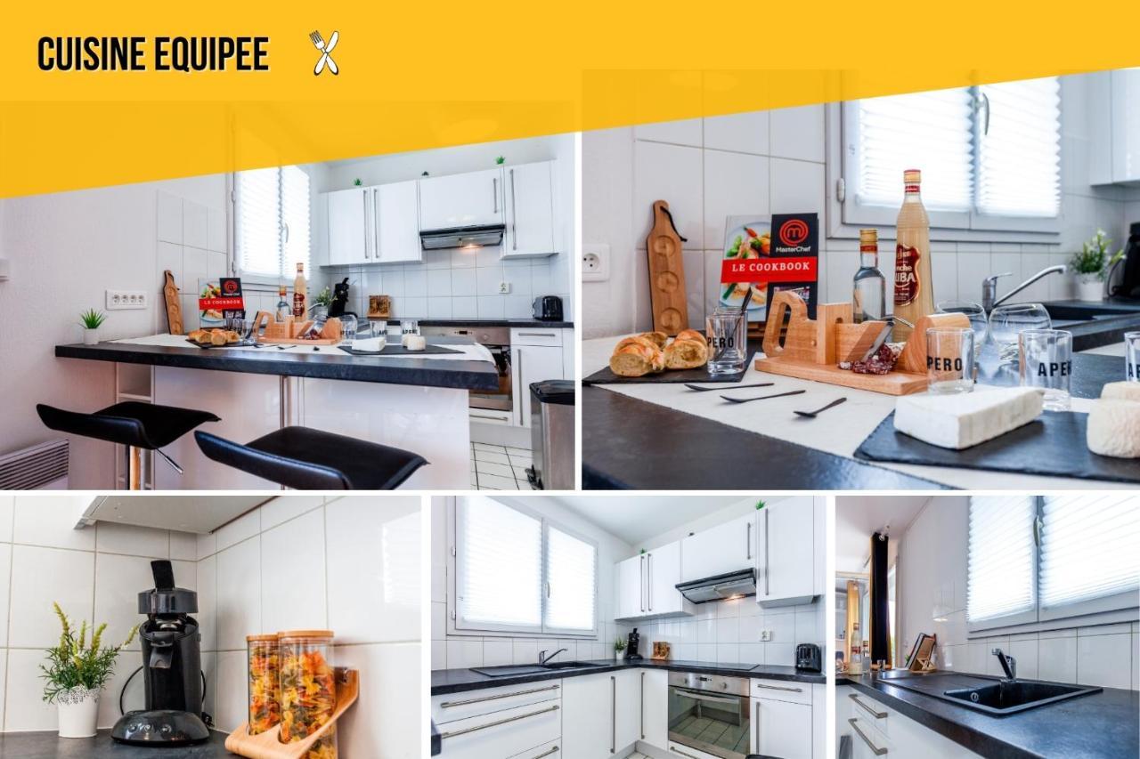 Anja - Top Hote Paris - 6 Personnes Balcon Parking سان دوني المظهر الخارجي الصورة