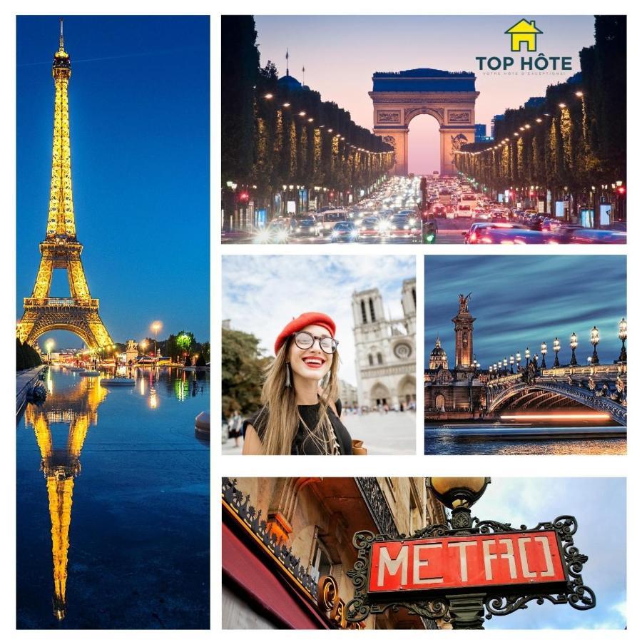 Anja - Top Hote Paris - 6 Personnes Balcon Parking سان دوني المظهر الخارجي الصورة
